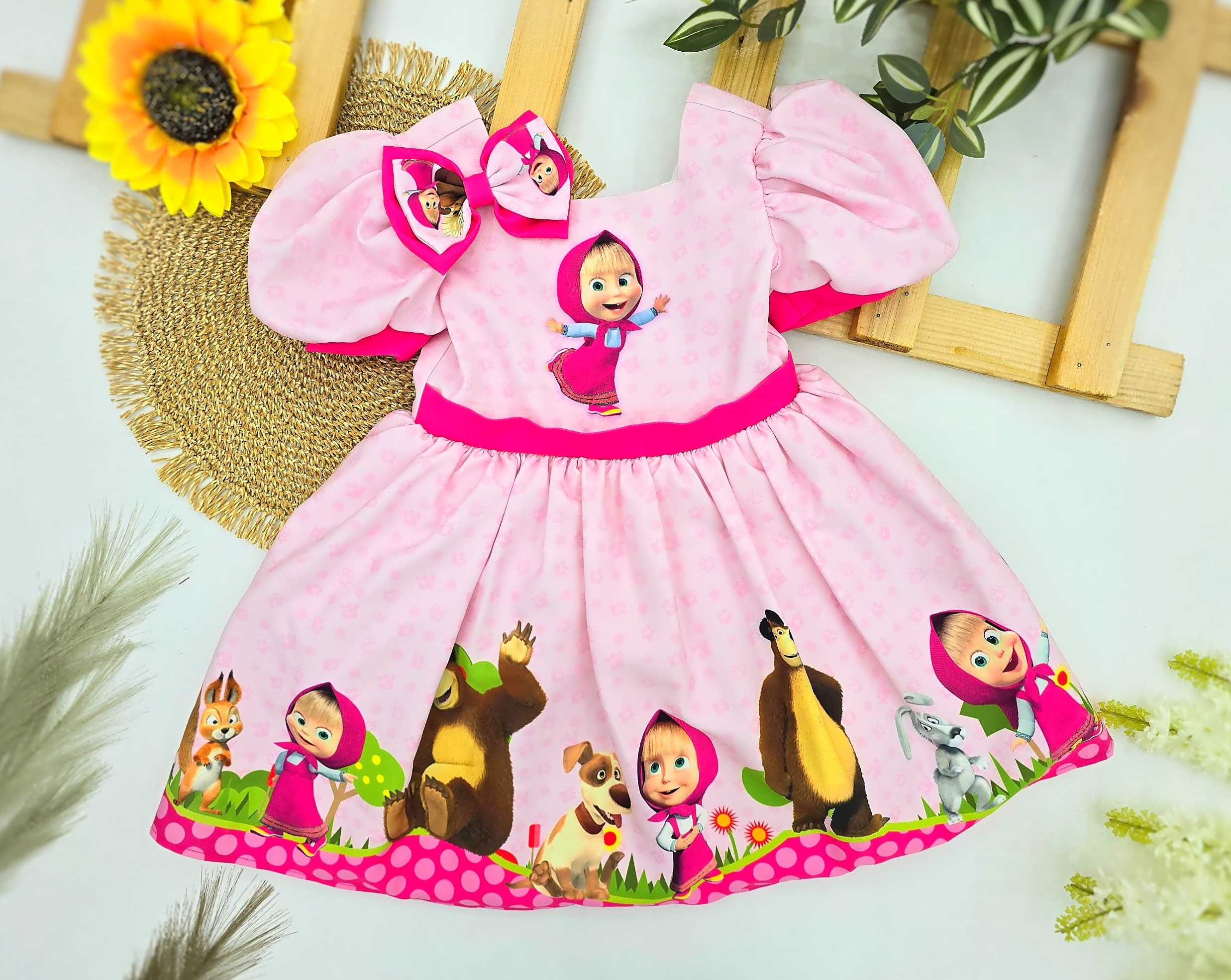 Dečija haljina - šarena i vesela