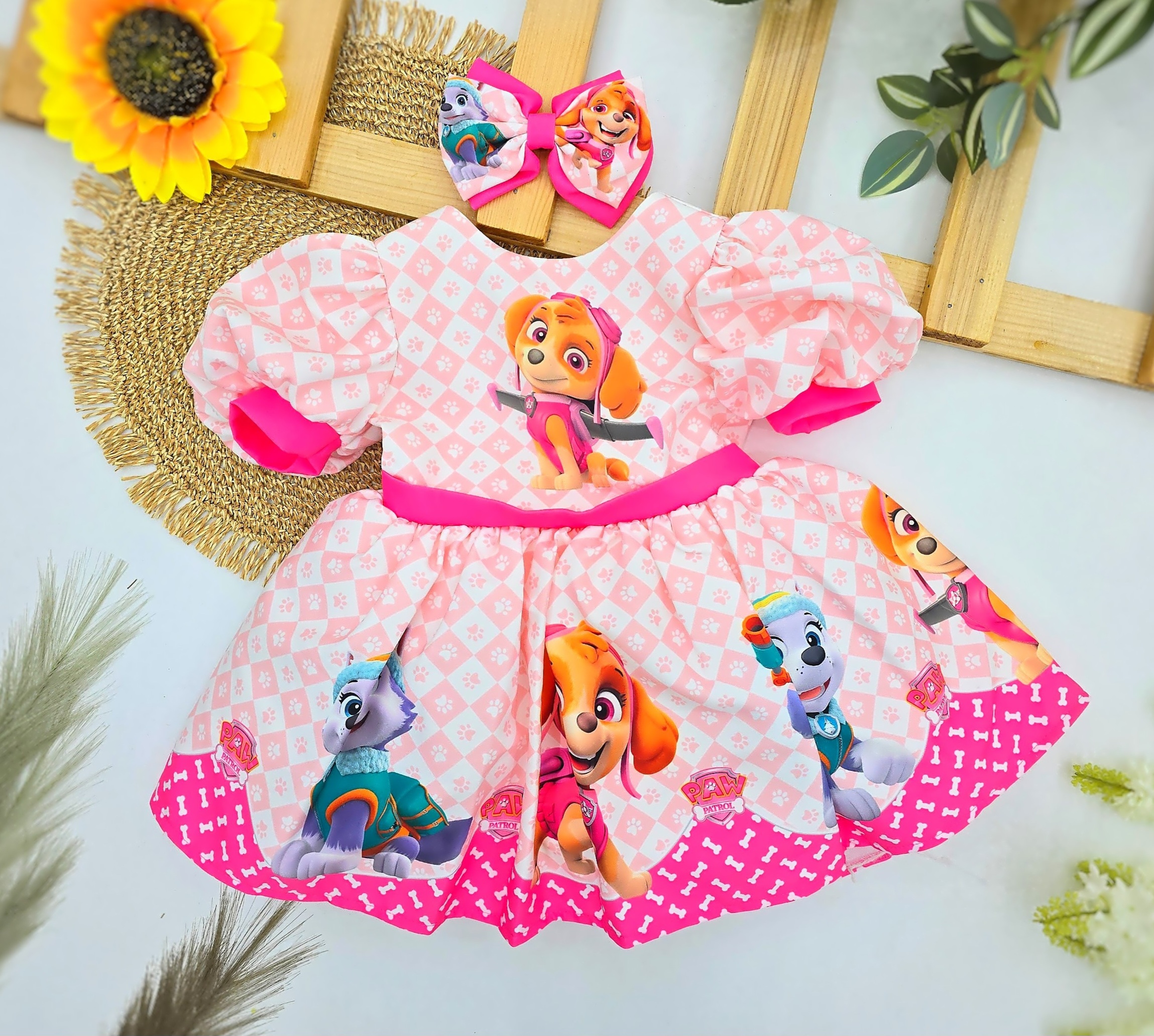 Dečija haljina - šarena i vesela