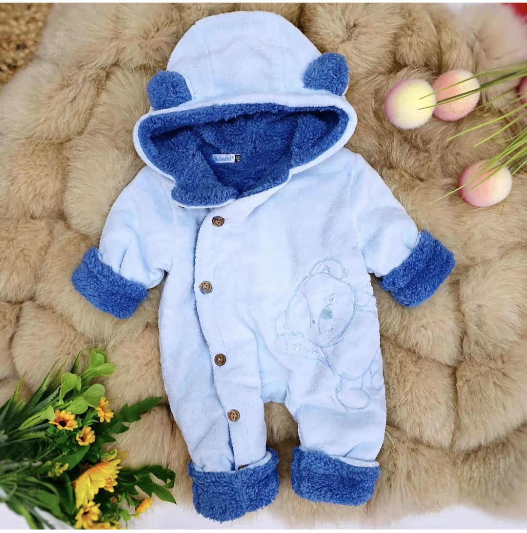 Mekani zimski skafander za bebe